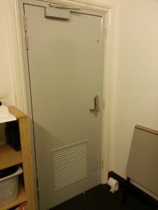 Fire Rated Server Room Door - School Carshalton